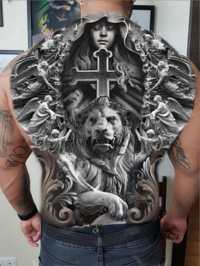 back tattoos for guys