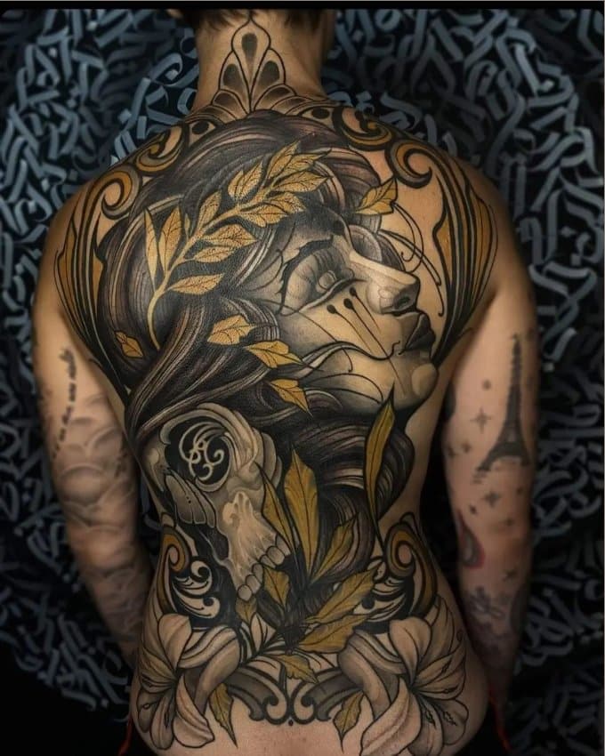 Full back piece by The Art Studio  Killer Ink Tattoo  Facebook