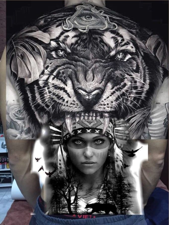 20 Cool Back Tattoos for Men in 2023  The Trend Spotter