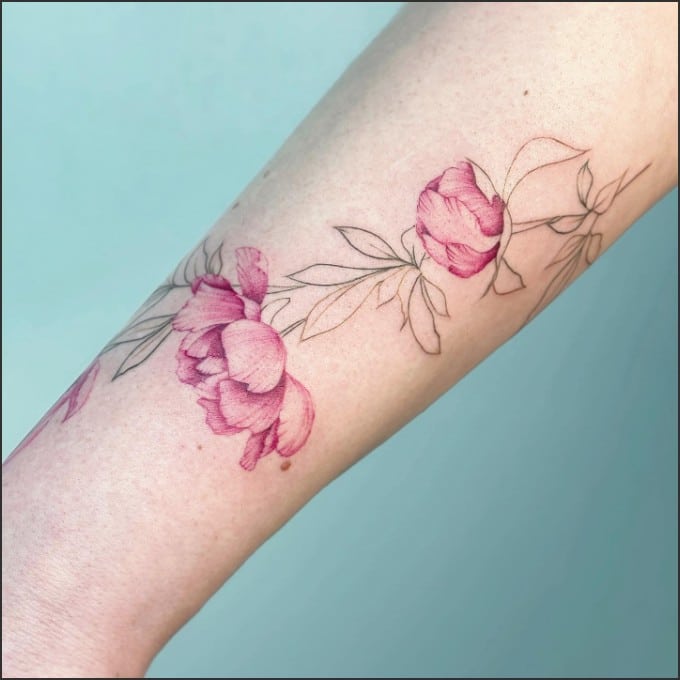 lotus Flower bracelet tattoos