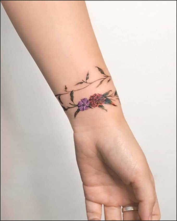 ANKLE BRACELET 💕 CUSTOM PIECE DESIGNED 👌🏼 #tatt #tattoo #fyp #fypシ ... |  TikTok