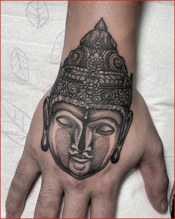 Buddha hand tattoos