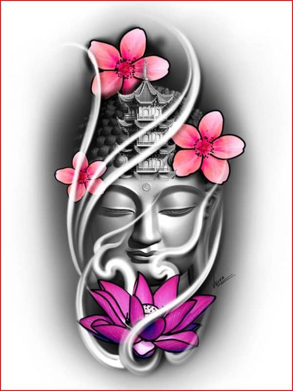 30 Best Buddha Tattoo Designs  Meanings  Saved Tattoo