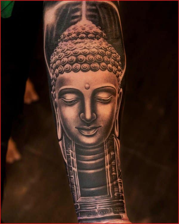 Buddha head tattoo lotus tattoo thai buddha tattoo budd  Flickr