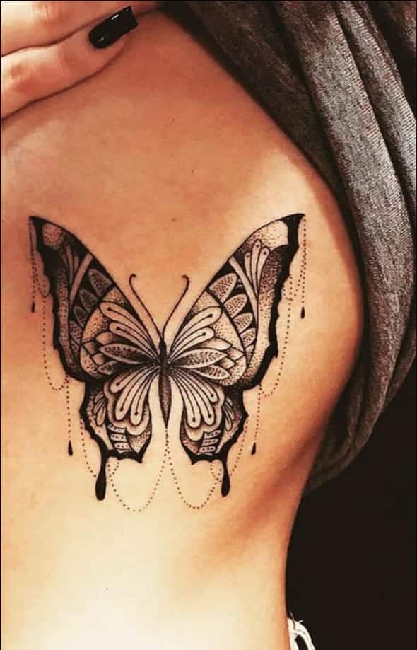 30 Stunning Butterfly Tattoo Designs with Meanings For Women  Tikli