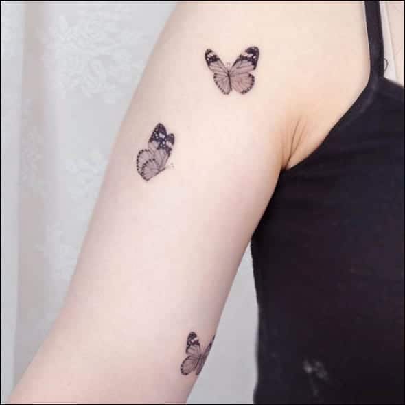 small butterfly tattoos for girls