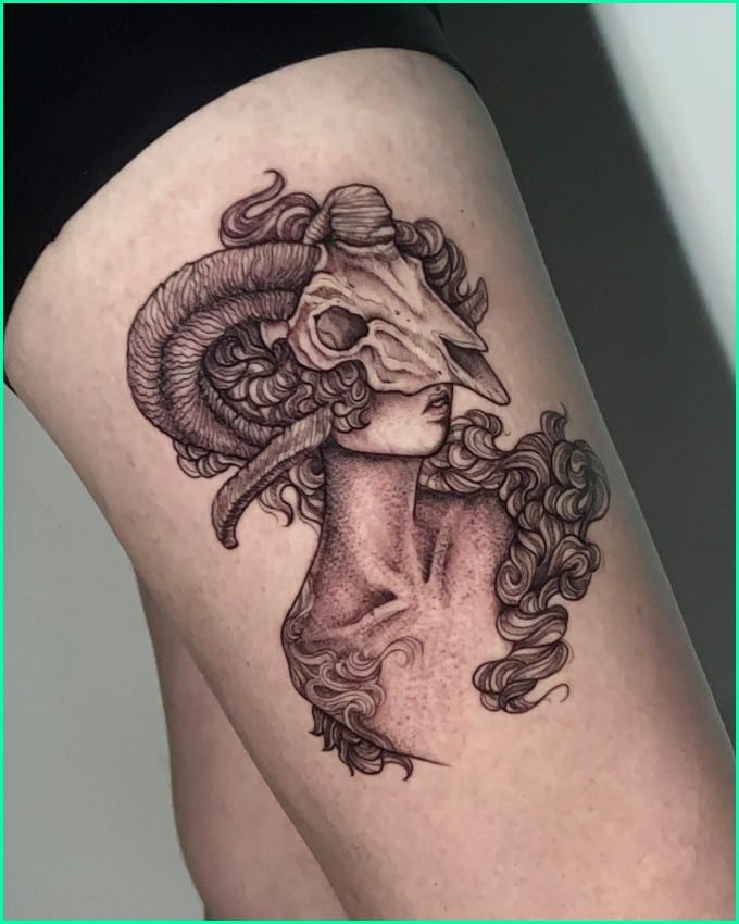 16 Capricorn Tattoos Youll Be Determined to Get Next  Lets Eat Cake