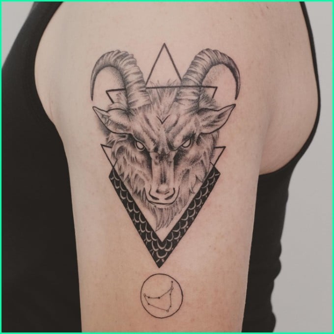 78 Best Capricorn Tattoos Zodiac sign  Symbol With Meaning