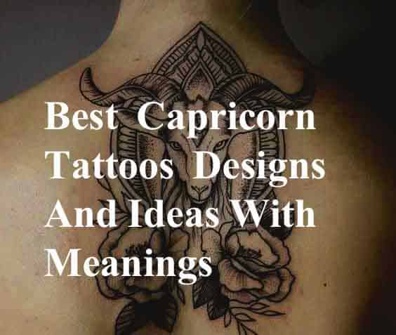 BlackGrey Capricorn Zodiac Sign tattoo women at theYoucom