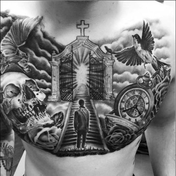 Chest Tattoo Designs  Ideas for Men and Women