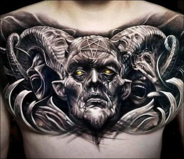 chest tattoos for men