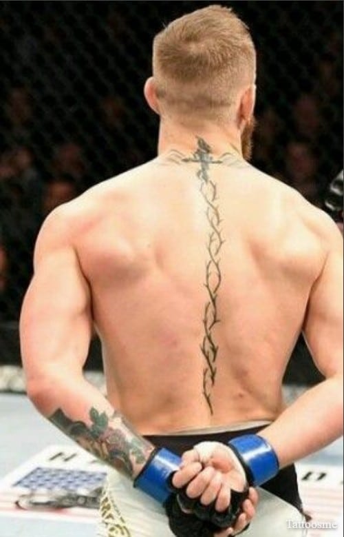 conor mcgregor tattoos back