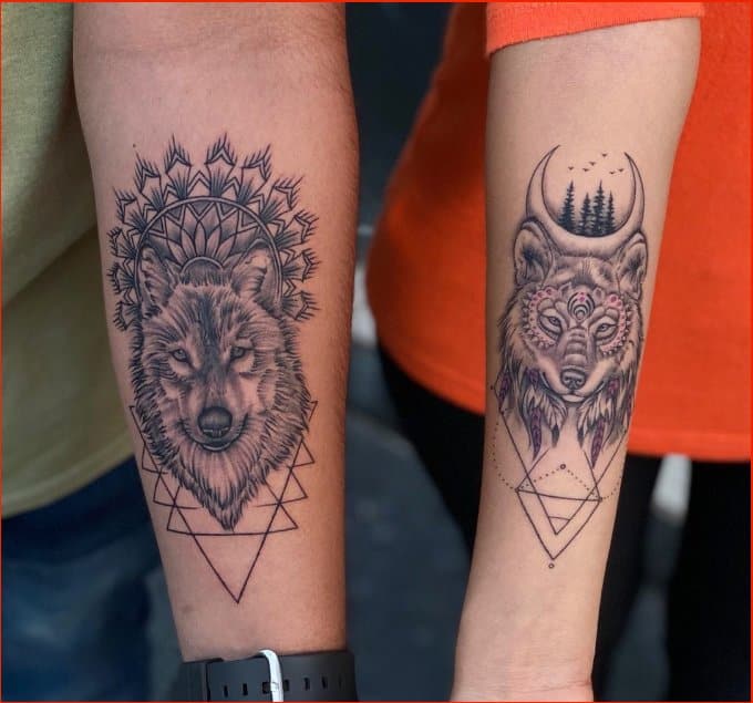 best matching tattoos for couples
