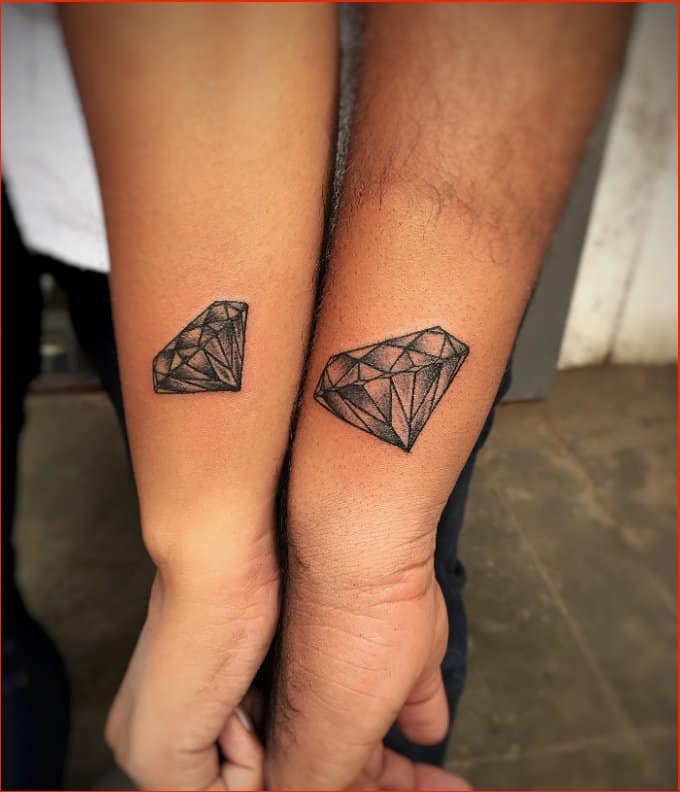 dromond tattoos for couple
