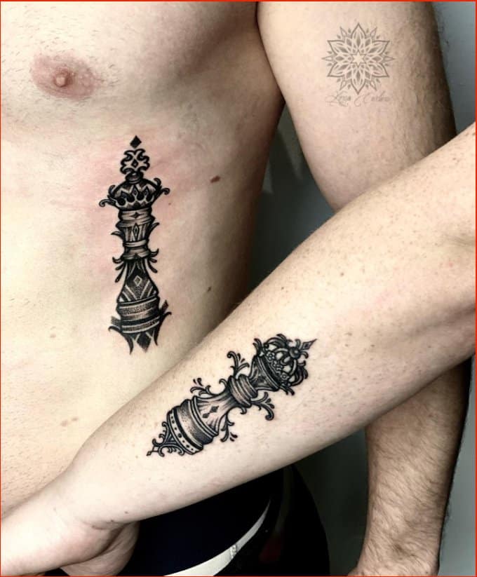 matching couple tattoo ideas