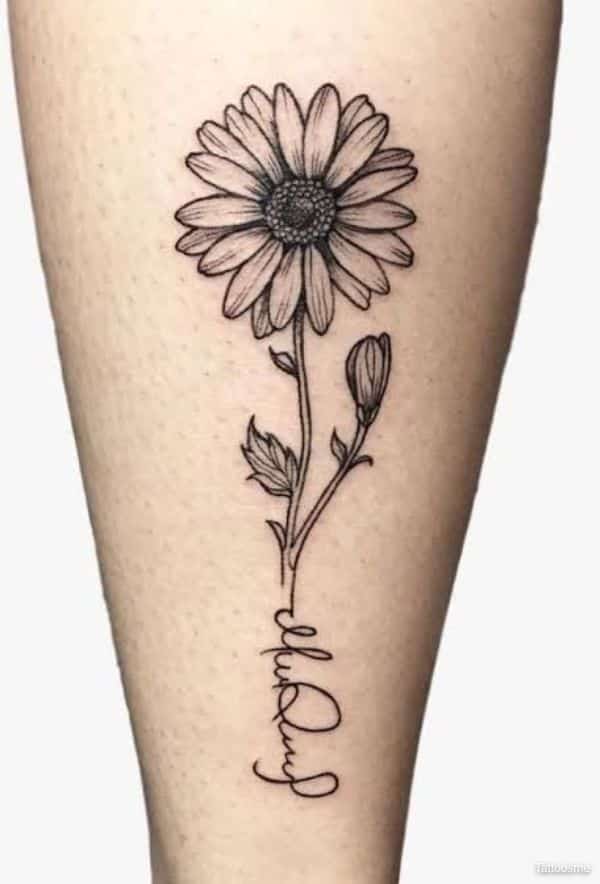 Daisy Tattoos 50 Best And Cute Tattoos Designs And Ideas With Meanings