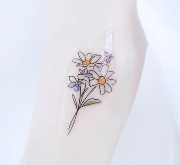 daisy tattoos designs