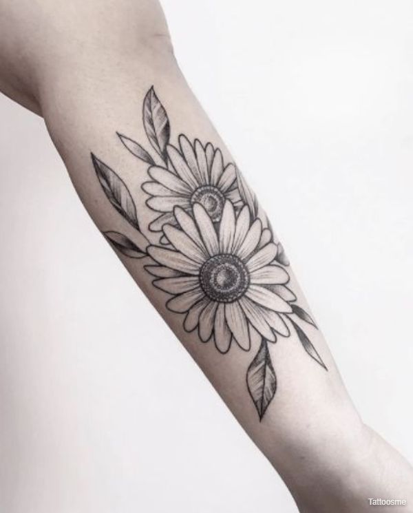 20 Daisy Tattoo Designs