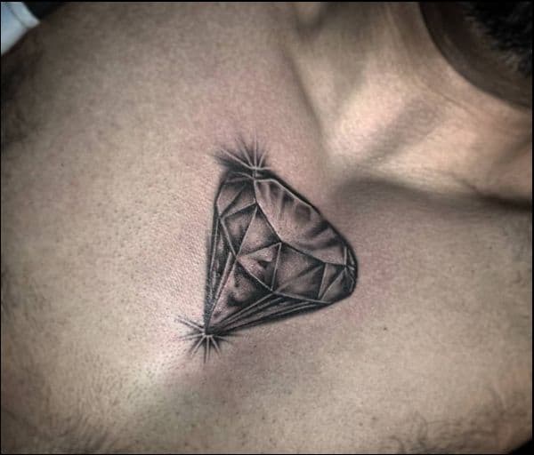 Diamond Tattoos for Men  Ideas and Inspiration for Guys