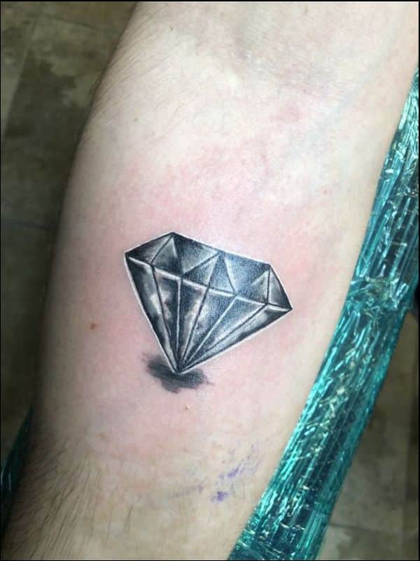 50 Traditional Diamond Tattoo Designs For Men  Jewel Ink Ideas