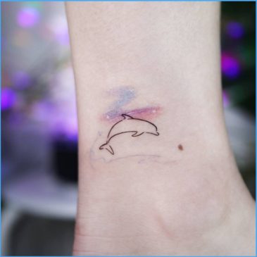 40+ Cute & Lovely Dolphin Tattoos Designs You'll Fall In Love Instantly