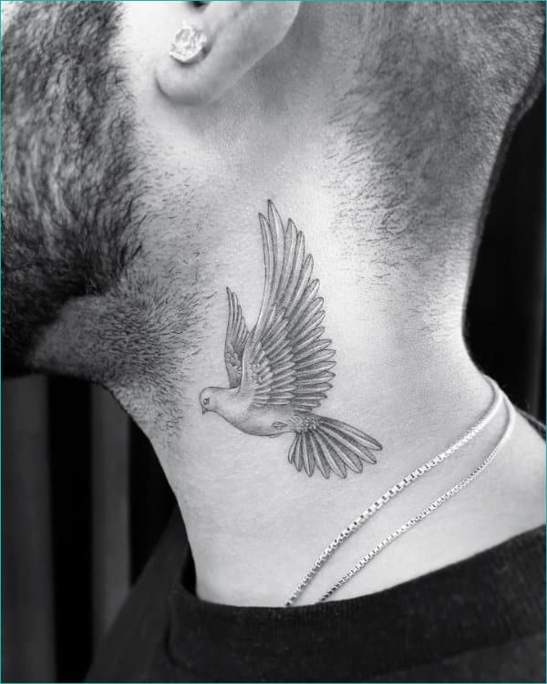 100 Enlightening Neck Tattoo Ideas For Men To Experiment With