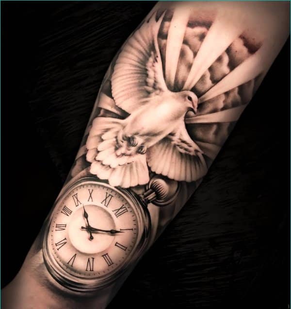 10 Best Dove Tattoo With Clouds Ideas That Will Blow Your Mind  Outsons