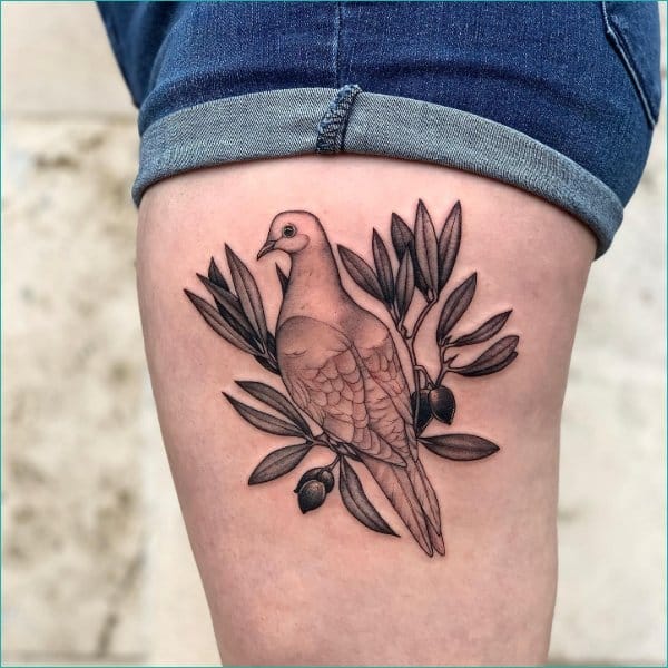 45 MindBlowing Cute  Lovely DOVE TATTOOS With Meanings