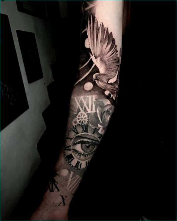 50 Most Beautiful Dove Tattoo Designs Ideas with Meaning