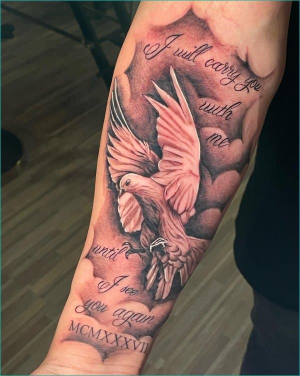 100 Peace Dove Tattoos For Guys 2023 Realistic Designs