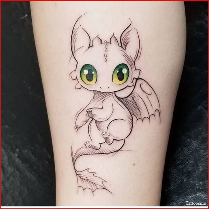 Dragon tattoos cute