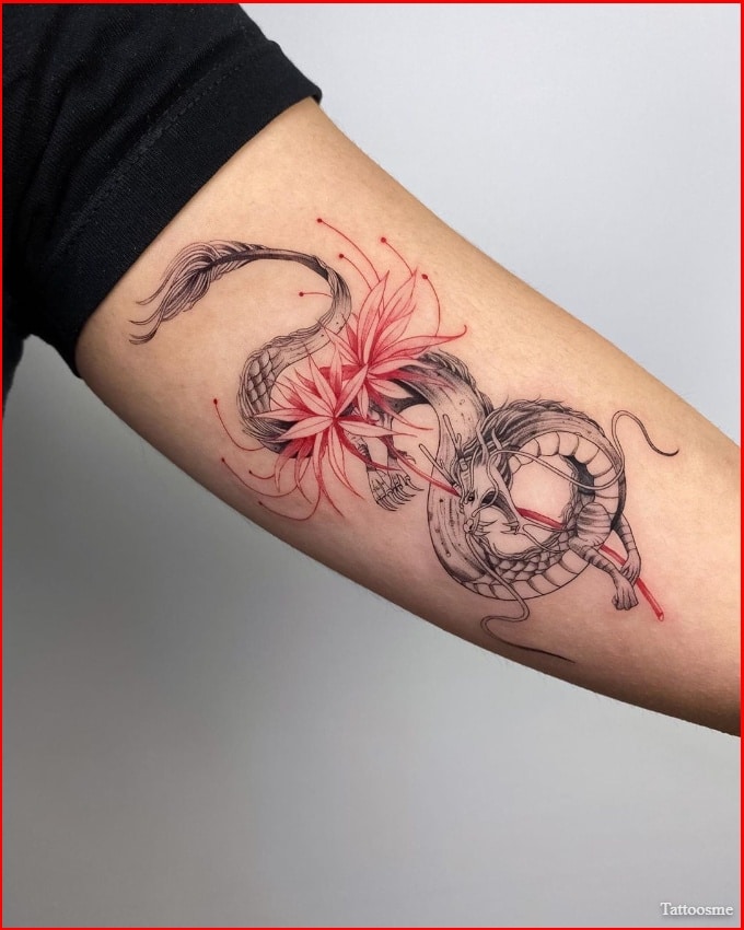 Dragon tattoos chinese