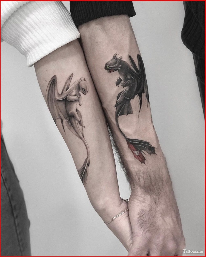 how to train your dragon tattoos