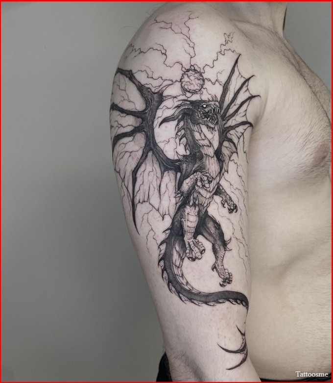 haku dragon tattoo