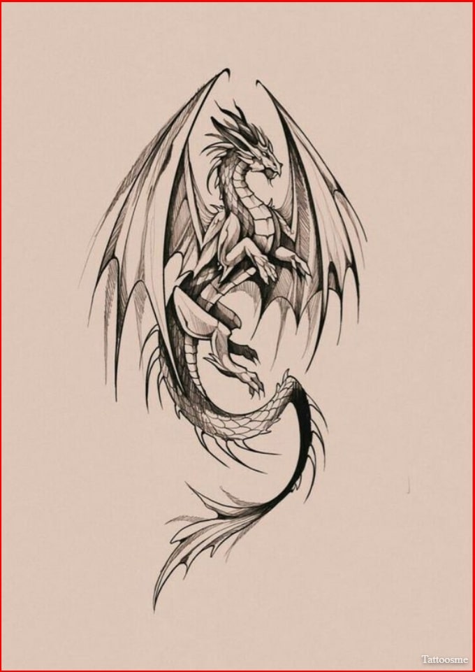 Dragon tattoo ideas for men