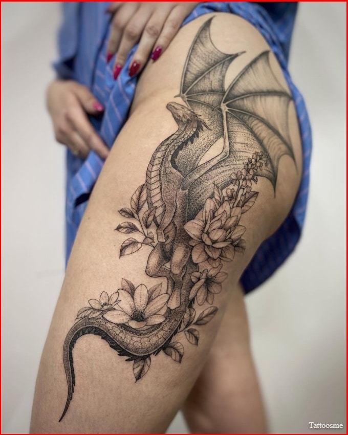 Dragon tattoos for women
