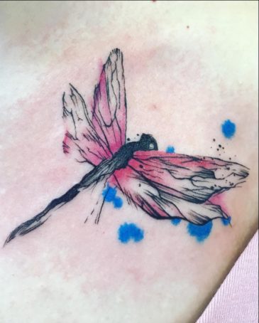 Dragonfly Tattoos - 45+ Cute & Real Dragonfly Tattoos Designs and Ideas