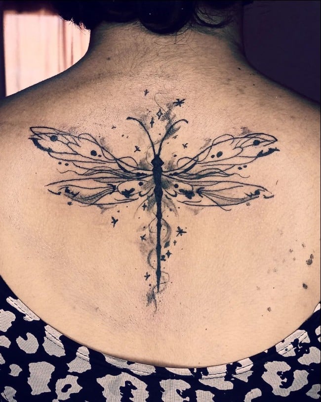 back tattoo dragonflyTikTok Search