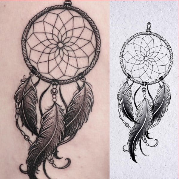 20 Unique Dream Catcher Tattoo Ideas for you  Tikli