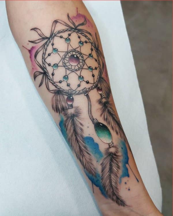 dream catcher tattoo patterns