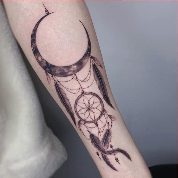 dreamcatcher tattoos on your arm