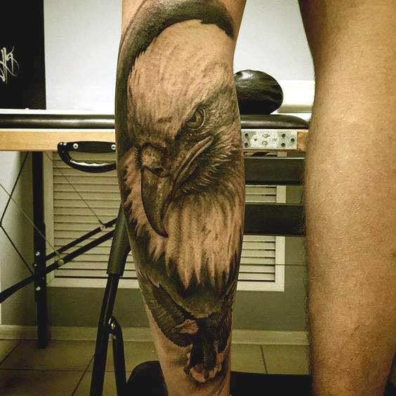 3d eagle tattoos designs