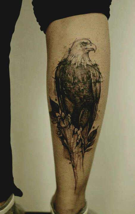 American eagle traditional tattoos designs