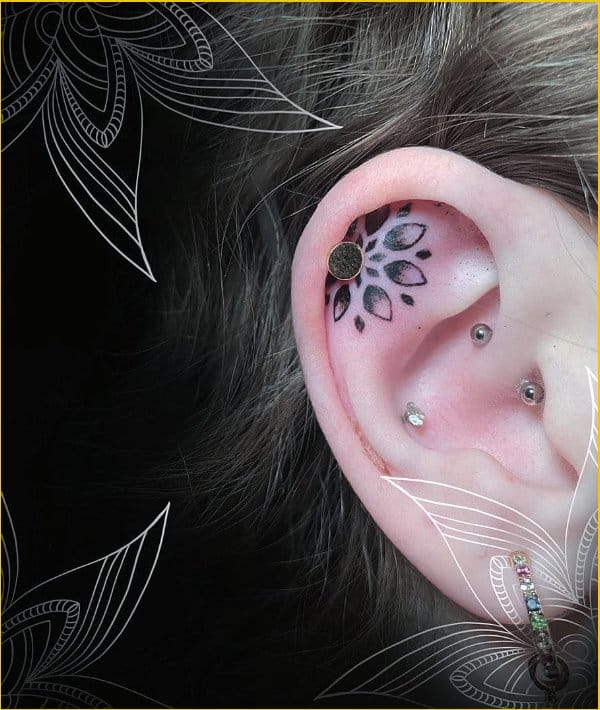 what do ear tattoos mean