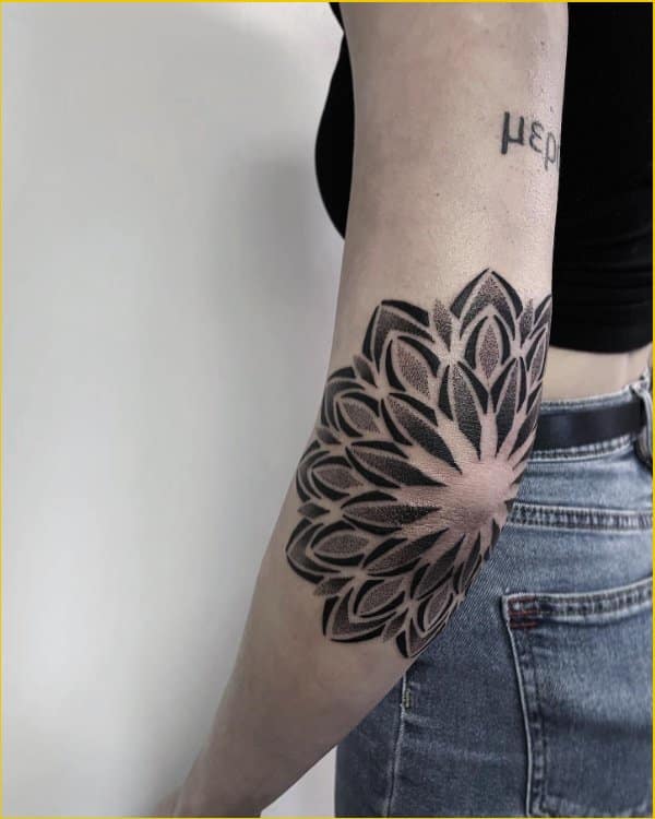 best elbow tattoo designs