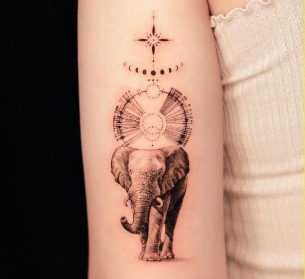 best elephant tattoos