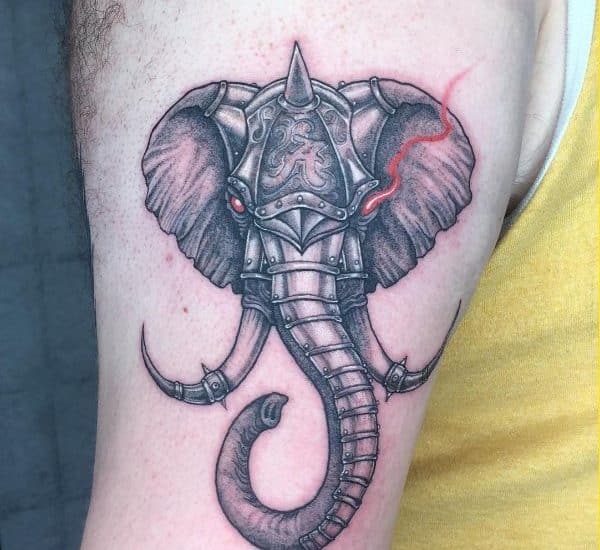 unique elephant tattoos