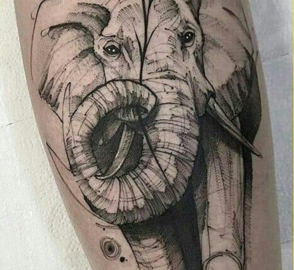 elephant tattoos designs