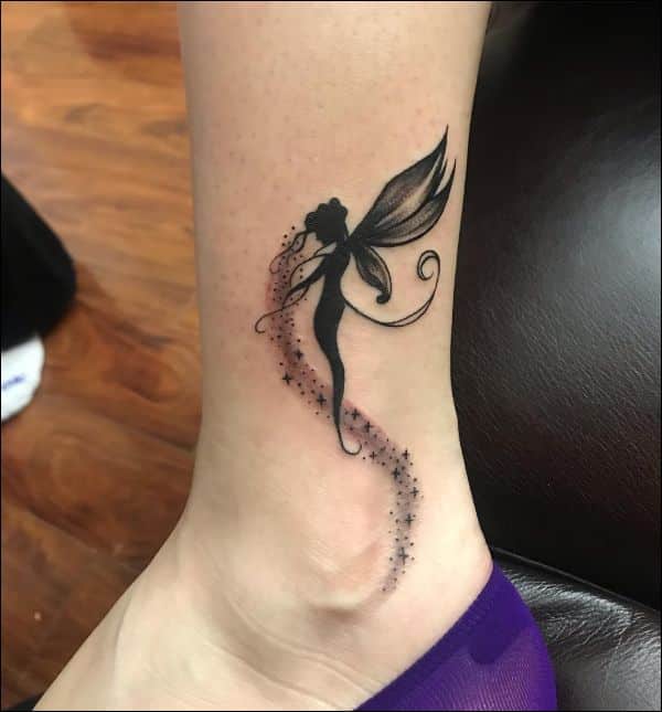fairy leg tattoos
