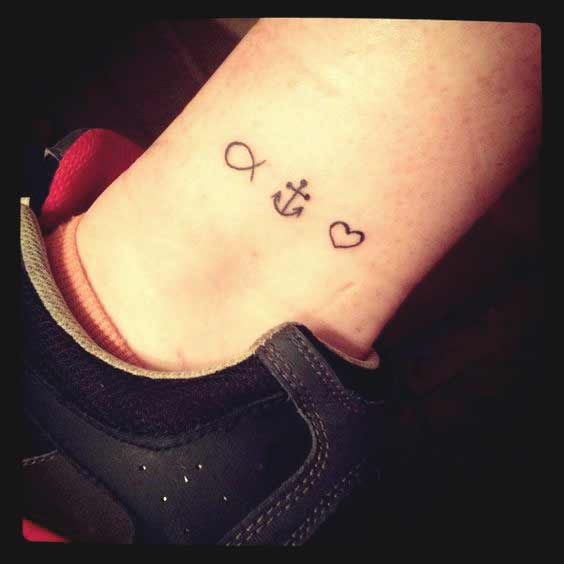 40 Sweet Infinity Tattoos on Ankle  Tattoo Designs  TattoosBagcom